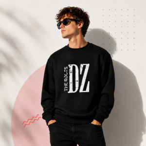 Sweat Racines DZ noir
